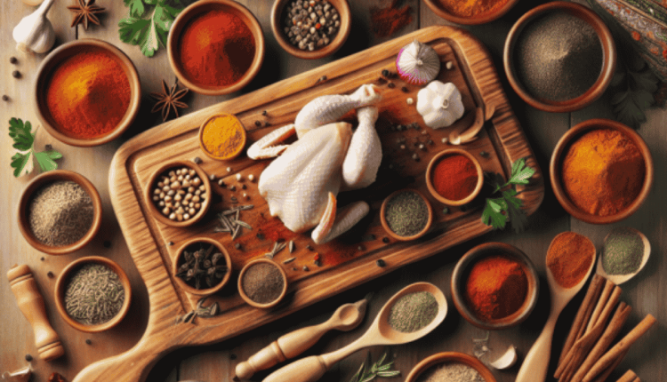 أفضل أنواع بهارات الدجاج لتحضير وصفات لذيذة وسهلة